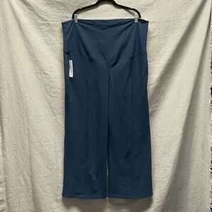 Isabel Maternity by Ingrid & Isabel Blue Wide-Leg Pants